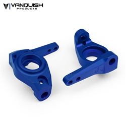 Vanquish Products Axial SCX10 8 Degree Knuckles Blue Anodized