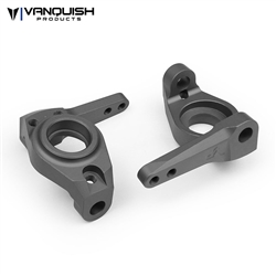 Vanquish Products Axial SCX10 8 Degree Knuckles Grey Anodized