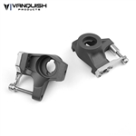 Vanquish Products Axial SCX10 II Knuckles Gray Anodized