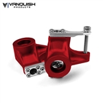 Vanquish Products Axial SCX10 II Knuckles Red Anodized