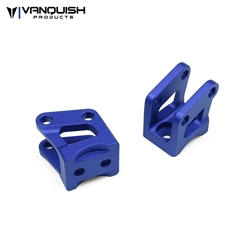 Vanquish Products Axial AR60 Axle Shock Link Mounts Blue Anodized