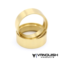 Vanquish Products 1.9" Brass 0.8" Wheel Clamp Rings (Pair) (2)