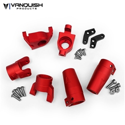 Vanquish Products Axial Wraith / Bomber  Stage One Kit Red Anodized