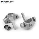 Vanquish Products Axial Yeti / EXO Steering Knuckles Clear Anodized