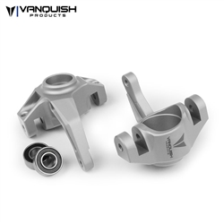 Vanquish Products Axial Yeti / EXO Steering Knuckles Clear Anodized