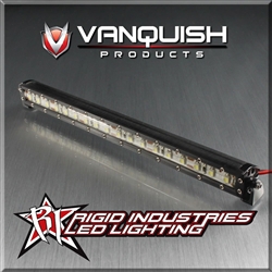 Vanquish Products Rigid Industries 6" LED Light Bar Black Anodized