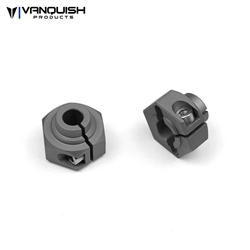 Vanquish Products 12mm Clamping Hex Hub Grey Anodized (2)