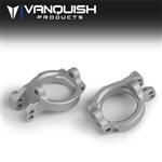 Vanquish Products Yeti Front Caster Blocks Clear Anodized