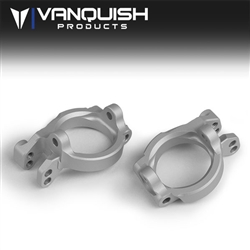 Vanquish Products Yeti Front Caster Blocks Clear Anodized