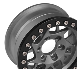 Vanquish Products Single KMC 1.9" XD127 Bully Wheel Grey Anodized (1)
