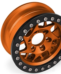 Vanquish Products Single KMC 1.9" XD127 Bully Wheel Orange Anodized (1)