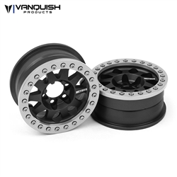 Vanquish Products Method 1.9" Race Wheel 101 Black Anodized V2 (2)