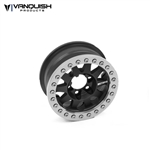 Vanquish Products Single Method 1.9" Race Wheel 101 Black Anodized V2 (1)