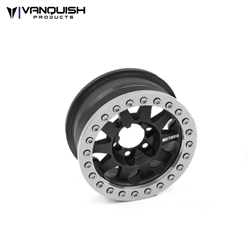 Vanquish Products Single Method 1.9" Race Wheel 101 Black Anodized V2 (1)