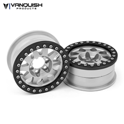 Vanquish Products Method 1.9" Race Wheel 101 Clear Anodized V2 (2)