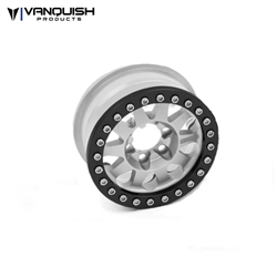 Vanquish Products Single Method 1.9" Race Wheel 101 Clear Anodized V2 (1)