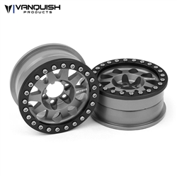 Vanquish Products Method 1.9" Race Wheel 101 Grey Anodized V2 (2)
