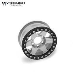 Vanquish Products Single Method 1.9" Race Wheel 310 Clear Anodized (1)