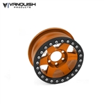 Vanquish Products Single Method 1.9" Race Wheel 310 Orange Anodized (1)