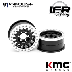Vanquish Products KMC 1.9 KM445 Impact Black Anodized (2)