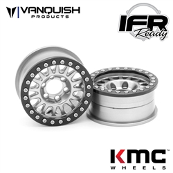 Vanquish Products KMC 1.9 KM445 Impact Clear Anodized (2)