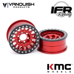 Vanquish Products KMC 1.9 KM445 Impact Red Anodized (2)