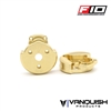 Vanquish Products Brass F10 Portal Knuckle Weight - Low Offset