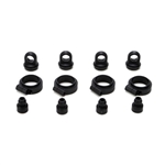 Vaterra Shock Collar, Cap & Bushing: TWH