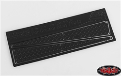 RC4WD Metal Side Diamond (B) Plates for RC4WD Cruiser Body (Black)