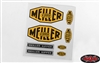 RC4WD Meiller Kipper Decal Set for Mercedes-Benz Arocs 3348 6x4 Tipper Truck