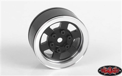 RC4WD Six-Spoke 1.55" Internal Beadlock Wheels (Black) (4)