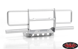 RC4WD Oxer Steel Front Winch Bumper for Vanquish VS4-10 Origin Body (Silver)