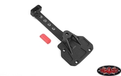 RC4WD Spare Wheel and Tire Holder with Red High Rear Brake Light for Axial SCX10 III Jeep JLU Wrangler