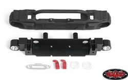RC4WD OEM Narrow Front Winch Bumper with Trail Bar for Axial 1/10 SCX10 III Jeep JLU Wrangler
