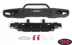 RC4WD OEM Wide Front Winch Bumper with Trail Bar for Axial 1/10 SCX10 III Jeep JLU Wrangler