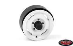 RC4WD Apio 1.55" Beadlock Wheels (White) (4)