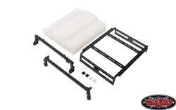 RC4WD Overland Bed Rack with Rooftop Tent for Axial SCX10 III Jeep JT Gladiator