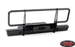 RC4WD Oxer Steel Front Winch Bumper for Axial SCX10 III Early Ford Bronco (Black)