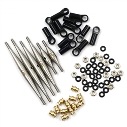 Yeah Racing Steel Link Set for 133.5mm WB Axial SCX24