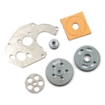 Yeah Racing Steel Transmission Gear & Motor Plate Set for Axial SCX24