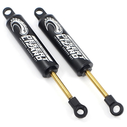 Yeah Racing 120mm Desert Lizard Two Stage Internal Spring Damper Pair (2) Black For Crawler