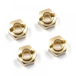 Yeah Racing Brass Hex Adaptors for Traxxas TRX-4M (4)