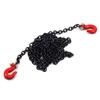 Yeah Racing 1/10 RC Rock Crawler Accessories - 96cm Long Black Chain and Red Hook Set