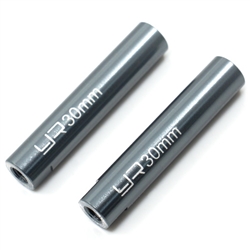 Yeah Racing Threaded Aluminum Link Pipe 6x30mm (2) Gunmetal