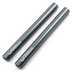 Yeah Racing Threaded Aluminum Link Pipe 6X60mm (2pcs) Gunmetal