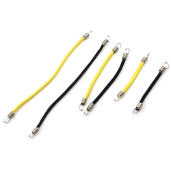 Yeah Racing RC Rock Crawler Accessory Bungee Cords 3 lengths for 1/10 RC Car Crawler (6pcs)