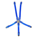 Yeah Racing Scale Accessory Safety Belt Blue For 1/10 RC Crawler