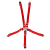 Yeah Racing Scale Accessory Safety Belt Red For 1/10 RC Crawler