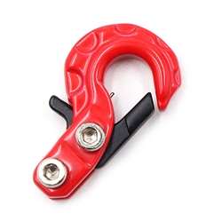 Yeah Racing Scale Spring Loaded Metal Hook Red For RC Crawler