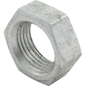 5/8" Jam Nut. Left Hand Thread. Aluminum.